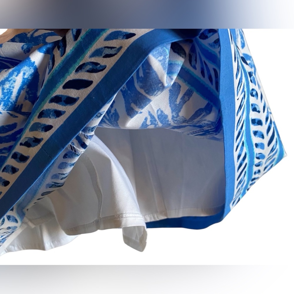 Lilly Pulitzer FIESTA STRETCH DRESS Resort White On A Roll Blue $198 size 4 NWT - Picture 8 of 10